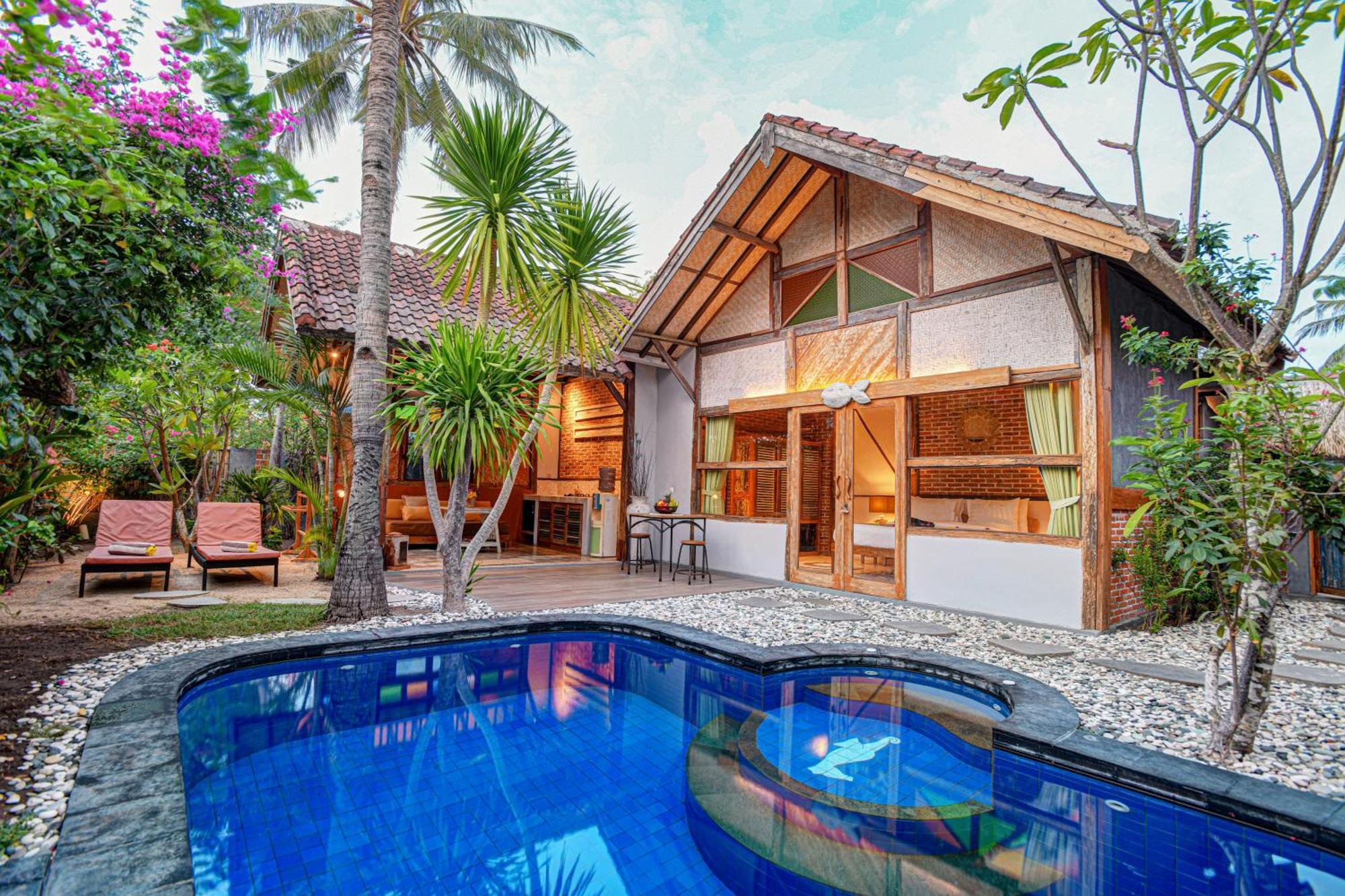 Villas Samalama Gili Air Exterior foto