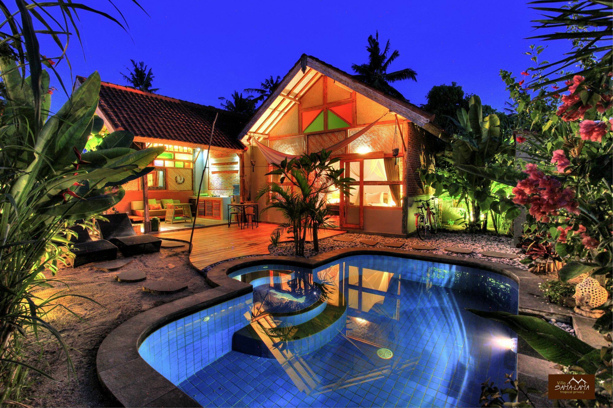Villas Samalama Gili Air Exterior foto